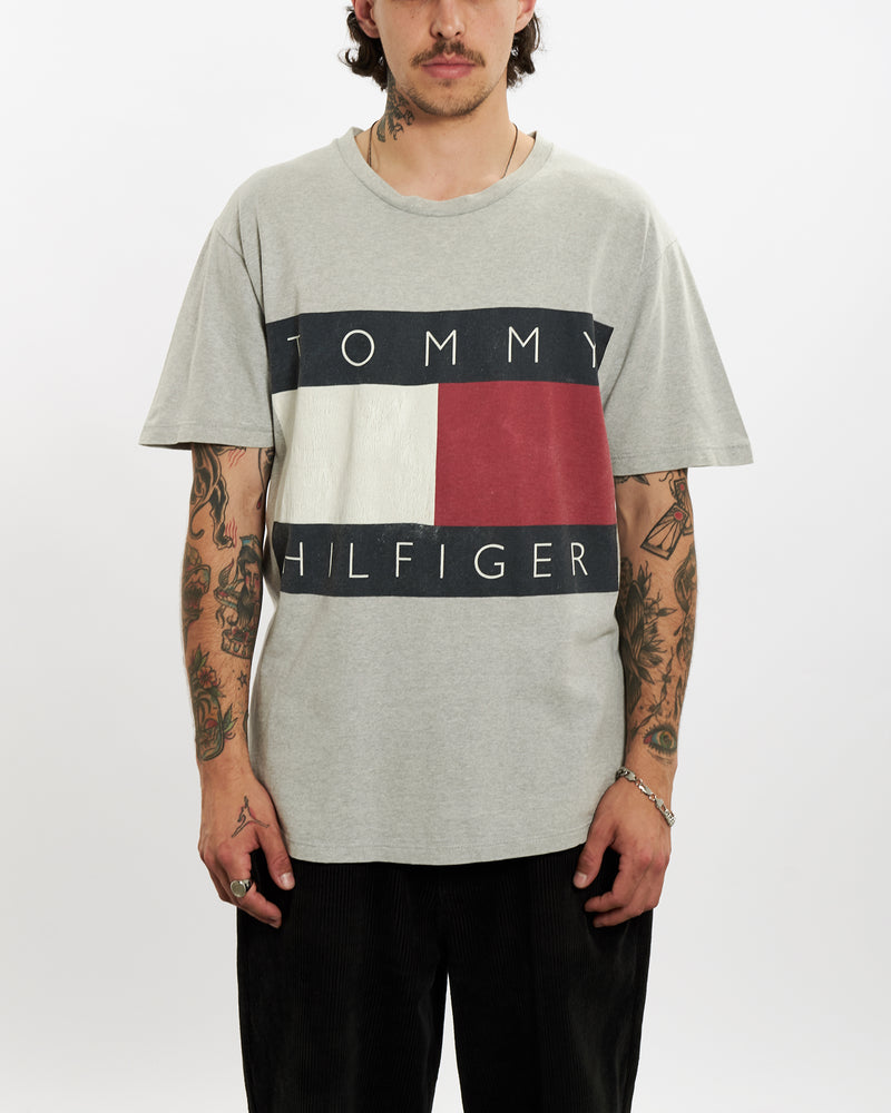 Vintage 90s Tommy Hilfiger Tee <br>L , The Real Deal , newtown, sydney, australia, thrift store, opshop, preloved, secondhand, sustainable, retro, antique, 70s, 80s, 90s, 2000s, 00s, fashion, clothing, streetwear, trendy, garment, style, boutique, store, shop, archive, sale, cheap, best, top