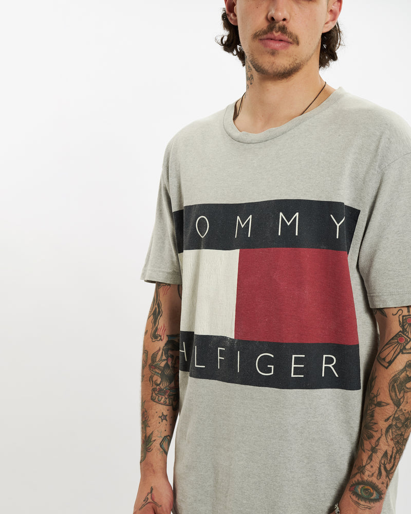 Vintage 90s Tommy Hilfiger Tee <br>L , The Real Deal , newtown, sydney, australia, thrift store, opshop, preloved, secondhand, sustainable, retro, antique, 70s, 80s, 90s, 2000s, 00s, fashion, clothing, streetwear, trendy, garment, style, boutique, store, shop, archive, sale, cheap, best, top