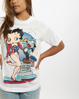 Vintage 1995 Betty Boop Tee <br>XS , The Real Deal , newtown, sydney, australia, thrift store, opshop, preloved, secondhand, sustainable, retro, antique, 70s, 80s, 90s, 2000s, 00s, fashion, clothing, streetwear, trendy, garment, style, boutique, store, shop, archive, sale, cheap, best, top