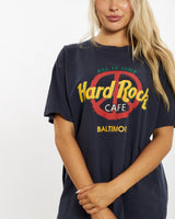 Vintage 90s Hard Rock Cafe 'Baltimore' Tee <br>M , The Real Deal , newtown, sydney, australia, thrift store, opshop, preloved, secondhand, sustainable, retro, antique, 70s, 80s, 90s, 2000s, 00s, fashion, clothing, streetwear, trendy, garment, style, boutique, store, shop, archive, sale, cheap, best, top