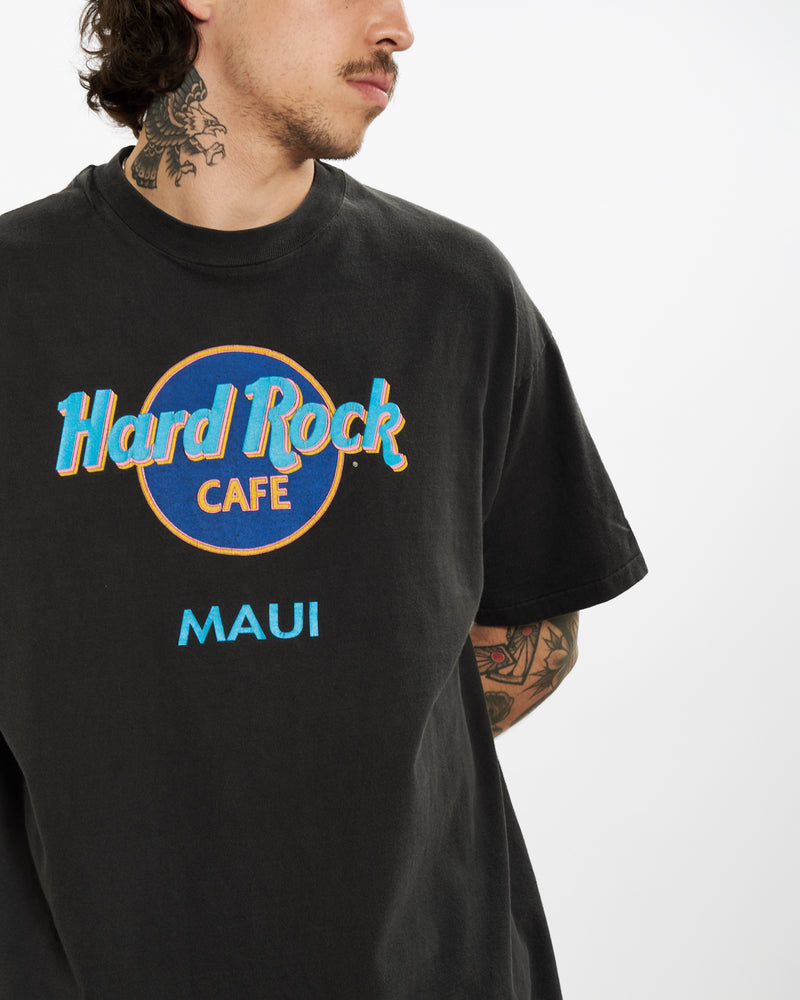 Vintage 90s Hard Rock Cafe 'Maui' Tee <br>L , The Real Deal , newtown, sydney, australia, thrift store, opshop, preloved, secondhand, sustainable, retro, antique, 70s, 80s, 90s, 2000s, 00s, fashion, clothing, streetwear, trendy, garment, style, boutique, store, shop, archive, sale, cheap, best, top