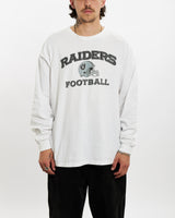 Vintage 90s NFL Oakland Raiders Long Sleeve Tee <br>L