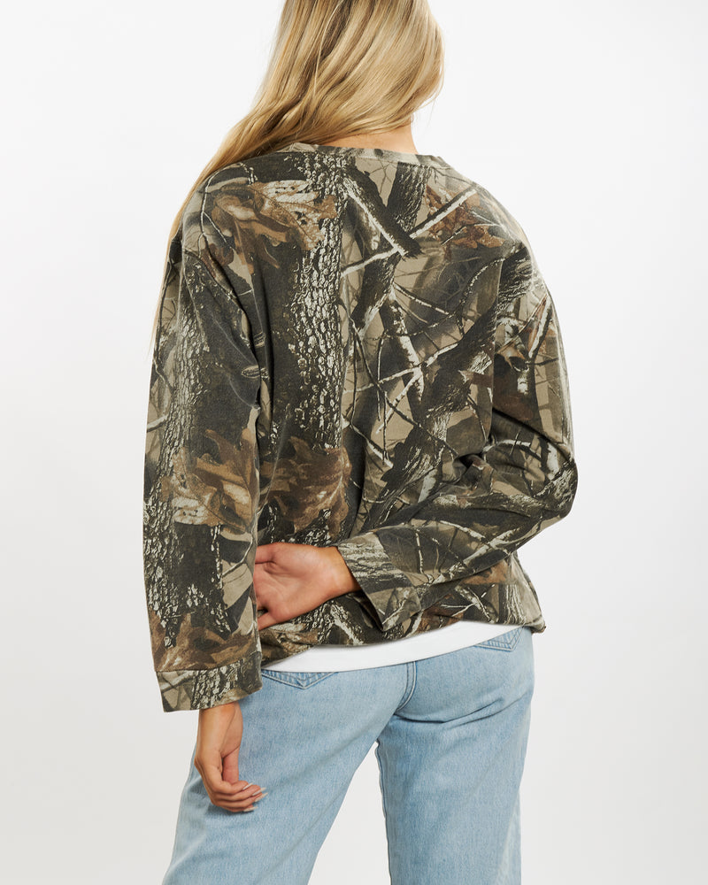 Vintage Realtree Camo Sweatshirt <br>M