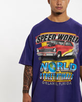 Vintage The Real World Street Nationals Tee <br>XL , The Real Deal , newtown, sydney, australia, thrift store, opshop, preloved, secondhand, sustainable, retro, antique, 70s, 80s, 90s, 2000s, 00s, fashion, clothing, streetwear, trendy, garment, style, boutique, store, shop, archive, sale, cheap, best, top