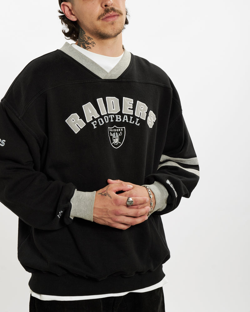 Vintage 90s NFL Oakland Raiders Sweatshirt <br>L