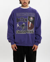 Vintage 90s Rosebowl Tournament 'Northwestern Champions' Sweatshirt <br>L