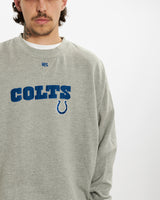 Vintage NFL Indianapolis Colts Sweatshirt <br>L , The Real Deal , newtown, sydney, australia, thrift store, opshop, preloved, secondhand, sustainable, retro, antique, 70s, 80s, 90s, 2000s, 00s, fashion, clothing, streetwear, trendy, garment, style, boutique, store, shop, archive, sale, cheap, best, top