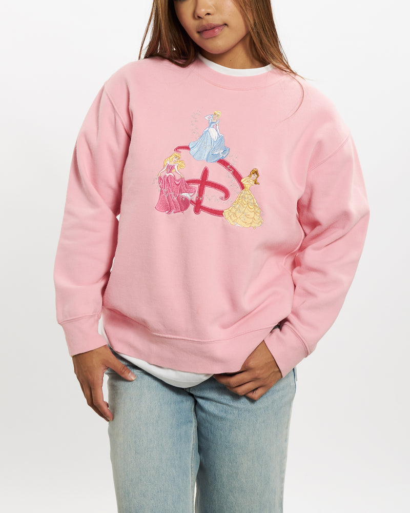 Vintage 90s Disney Princess Sweatshirt <br>XS