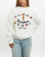 Vintage 1992 Barcelona Olympics Sweatshirt <br>XS , The Real Deal , newtown, sydney, australia, thrift store, opshop, preloved, secondhand, sustainable, retro, antique, 70s, 80s, 90s, 2000s, 00s, fashion, clothing, streetwear, trendy, garment, style, boutique, store, shop, archive, sale, cheap, best, top