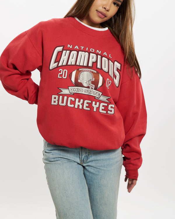 Vintage Ohio State 'Champions' Sweatshirt <br>S , The Real Deal , newtown, sydney, australia, thrift store, opshop, preloved, secondhand, sustainable, retro, antique, 70s, 80s, 90s, 2000s, 00s, fashion, clothing, streetwear, trendy, garment, style, boutique, store, shop, archive, sale, cheap, best, top