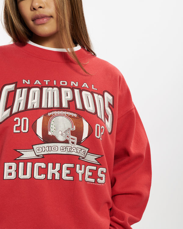 Vintage Ohio State 'Champions' Sweatshirt <br>S , The Real Deal , newtown, sydney, australia, thrift store, opshop, preloved, secondhand, sustainable, retro, antique, 70s, 80s, 90s, 2000s, 00s, fashion, clothing, streetwear, trendy, garment, style, boutique, store, shop, archive, sale, cheap, best, top