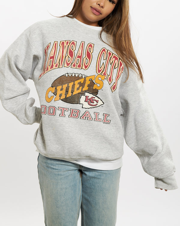 Vintage 1990 NFL Kansas City Cheifs Sweatshirt <br>S , The Real Deal , newtown, sydney, australia, thrift store, opshop, preloved, secondhand, sustainable, retro, antique, 70s, 80s, 90s, 2000s, 00s, fashion, clothing, streetwear, trendy, garment, style, boutique, store, shop, archive, sale, cheap, best, top