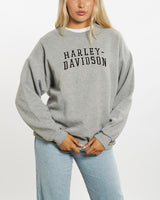 Vintage 90s Harley Davidson Sweatshirt <br>M , The Real Deal , newtown, sydney, australia, thrift store, opshop, preloved, secondhand, sustainable, retro, antique, 70s, 80s, 90s, 2000s, 00s, fashion, clothing, streetwear, trendy, garment, style, boutique, store, shop, archive, sale, cheap, best, top