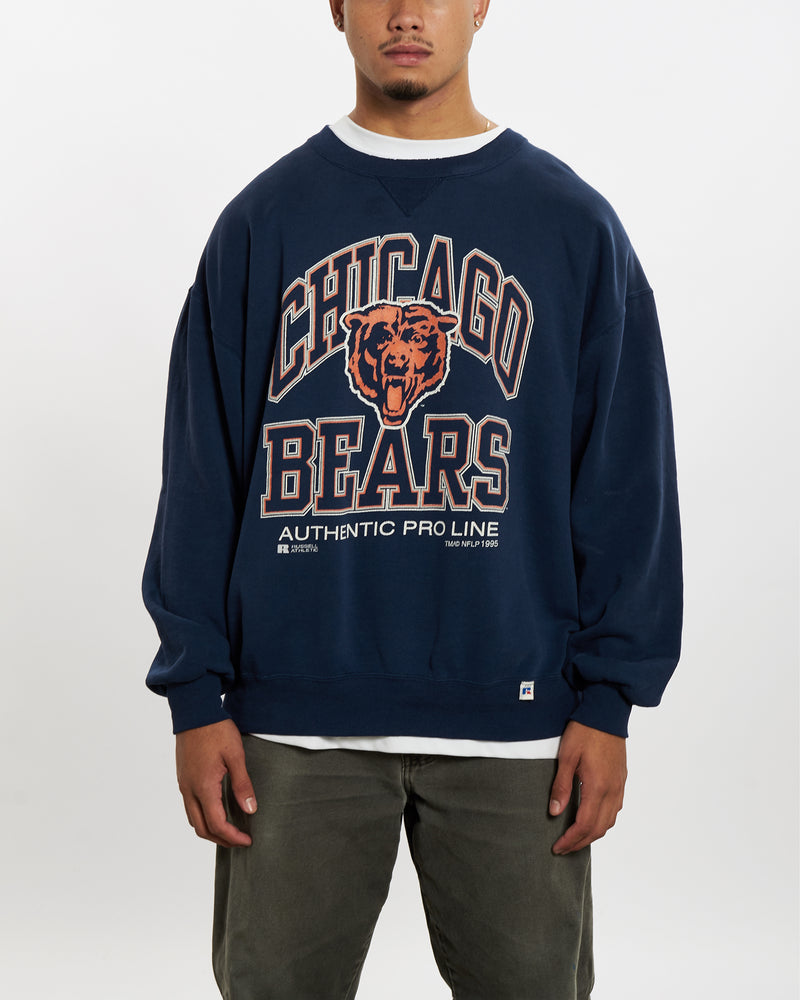 Vintage 1995 NFL Chicago Bears Sweatshirt <br>XL , The Real Deal , newtown, sydney, australia, thrift store, opshop, preloved, secondhand, sustainable, retro, antique, 70s, 80s, 90s, 2000s, 00s, fashion, clothing, streetwear, trendy, garment, style, boutique, store, shop, archive, sale, cheap, best, top