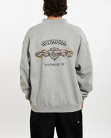 Vintage Harley Davidson Full Zip Sweatshirt <br>L