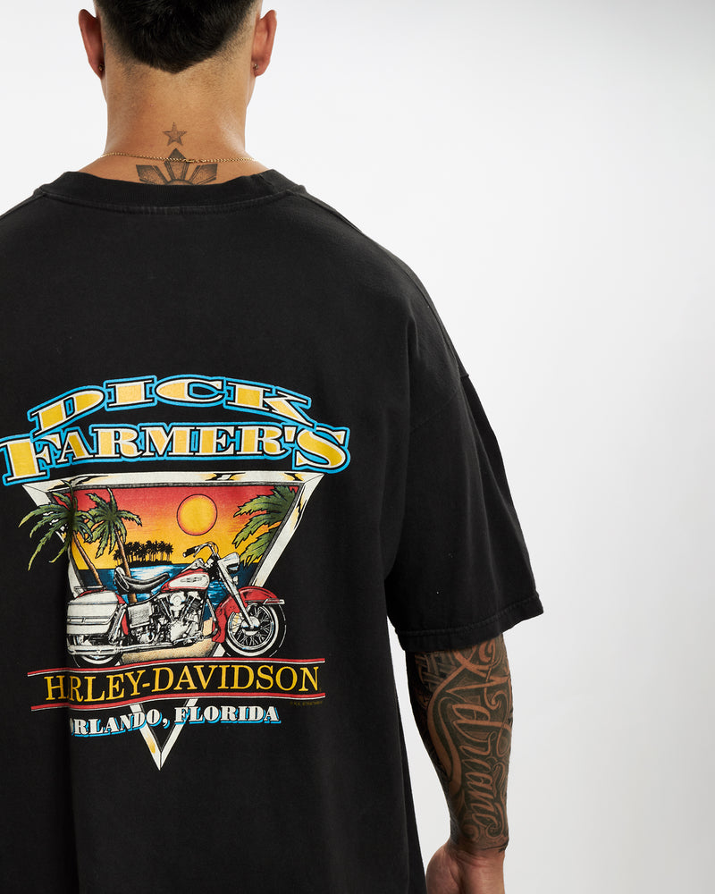 Vintage 1997 Harley Davidson Tee <br>XXL , The Real Deal , newtown, sydney, australia, thrift store, opshop, preloved, secondhand, sustainable, retro, antique, 70s, 80s, 90s, 2000s, 00s, fashion, clothing, streetwear, trendy, garment, style, boutique, store, shop, archive, sale, cheap, best, top