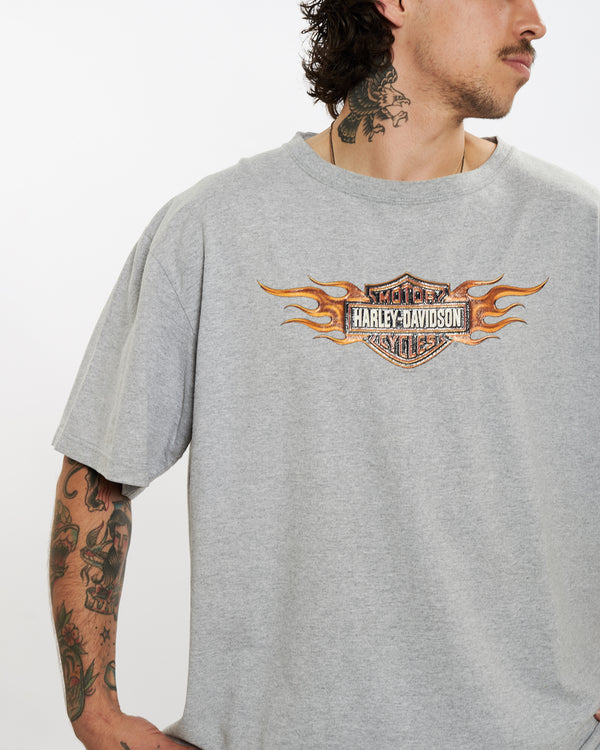 Vintage Harley Davidson Tee <br>L , The Real Deal , newtown, sydney, australia, thrift store, opshop, preloved, secondhand, sustainable, retro, antique, 70s, 80s, 90s, 2000s, 00s, fashion, clothing, streetwear, trendy, garment, style, boutique, store, shop, archive, sale, cheap, best, top