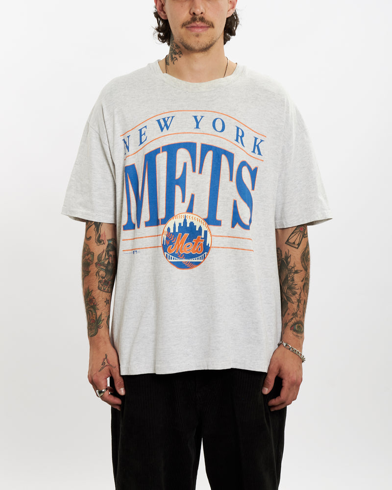 Vintage 1993 MLB New York Mets Tee <br>L , The Real Deal , newtown, sydney, australia, thrift store, opshop, preloved, secondhand, sustainable, retro, antique, 70s, 80s, 90s, 2000s, 00s, fashion, clothing, streetwear, trendy, garment, style, boutique, store, shop, archive, sale, cheap, best, top