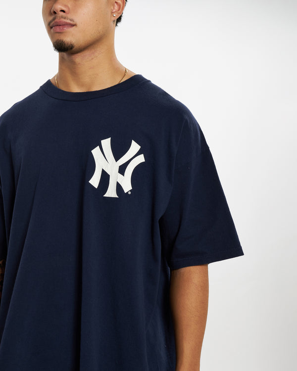 Vintage MLB New York Yankees Tee <br>XL , The Real Deal , newtown, sydney, australia, thrift store, opshop, preloved, secondhand, sustainable, retro, antique, 70s, 80s, 90s, 2000s, 00s, fashion, clothing, streetwear, trendy, garment, style, boutique, store, shop, archive, sale, cheap, best, top