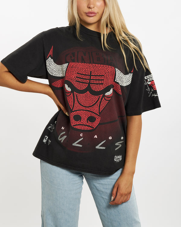 Vintage 90s NBA Chicago Bulls Tee <br>M , The Real Deal , newtown, sydney, australia, thrift store, opshop, preloved, secondhand, sustainable, retro, antique, 70s, 80s, 90s, 2000s, 00s, fashion, clothing, streetwear, trendy, garment, style, boutique, store, shop, archive, sale, cheap, best, top