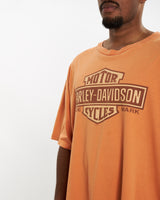 Vintage Harley Davidson Tee <br>XXL , The Real Deal , newtown, sydney, australia, thrift store, opshop, preloved, secondhand, sustainable, retro, antique, 70s, 80s, 90s, 2000s, 00s, fashion, clothing, streetwear, trendy, garment, style, boutique, store, shop, archive, sale, cheap, best, top