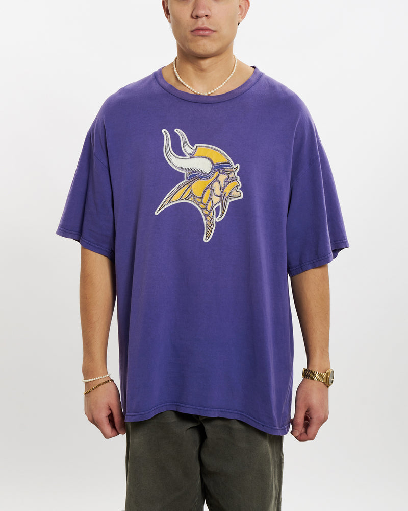 Vintage 90s NFL Minnesota Vikings Tee <br>L , The Real Deal , newtown, sydney, australia, thrift store, opshop, preloved, secondhand, sustainable, retro, antique, 70s, 80s, 90s, 2000s, 00s, fashion, clothing, streetwear, trendy, garment, style, boutique, store, shop, archive, sale, cheap, best, top