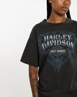 Vintage Harley Davidson Tee <br>M , The Real Deal , newtown, sydney, australia, thrift store, opshop, preloved, secondhand, sustainable, retro, antique, 70s, 80s, 90s, 2000s, 00s, fashion, clothing, streetwear, trendy, garment, style, boutique, store, shop, archive, sale, cheap, best, top