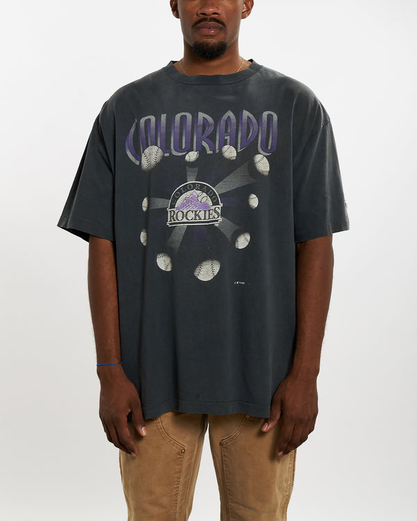 Vintage 1993 MLB Colorado Rockies Tee <br>XXL