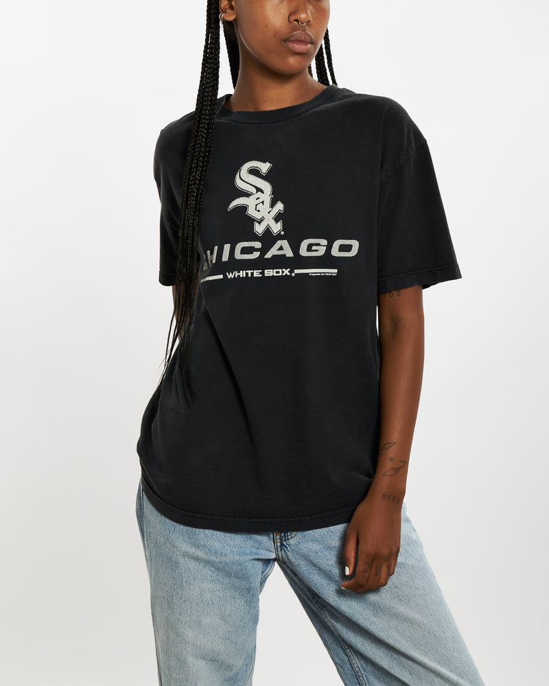 Vintage MLB Chicago White Sox Tee <br>M , The Real Deal , newtown, sydney, australia, thrift store, opshop, preloved, secondhand, sustainable, retro, antique, 70s, 80s, 90s, 2000s, 00s, fashion, clothing, streetwear, trendy, garment, style, boutique, store, shop, archive, sale, cheap, best, top