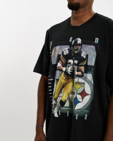 Vintage 1995 NFL Pittsburgh Steelers Tee <br>XL , The Real Deal , newtown, sydney, australia, thrift store, opshop, preloved, secondhand, sustainable, retro, antique, 70s, 80s, 90s, 2000s, 00s, fashion, clothing, streetwear, trendy, garment, style, boutique, store, shop, archive, sale, cheap, best, top