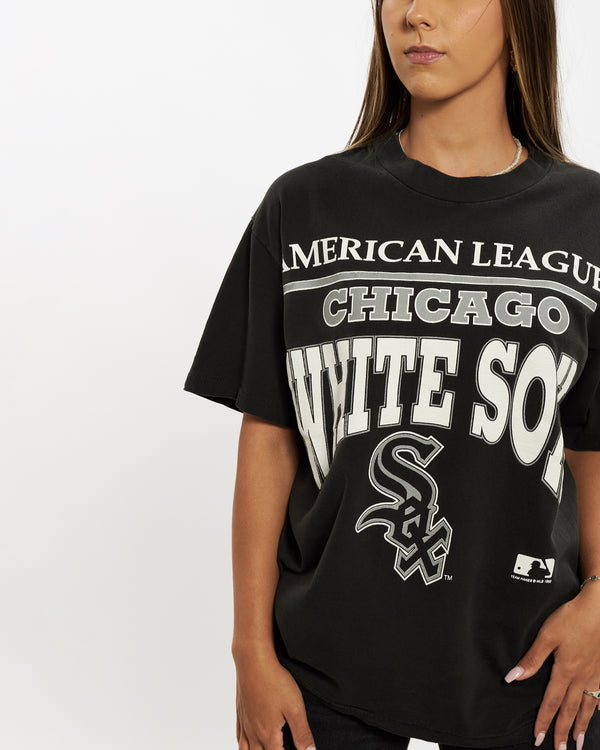 Vintage 1992 MLB Chicago White Sox Tee <br>XS , The Real Deal , newtown, sydney, australia, thrift store, opshop, preloved, secondhand, sustainable, retro, antique, 70s, 80s, 90s, 2000s, 00s, fashion, clothing, streetwear, trendy, garment, style, boutique, store, shop, archive, sale, cheap, best, top