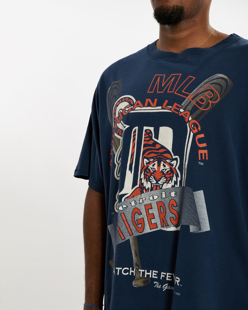 Vintage 1993 MLB Detroit Tigers Tee <br>L