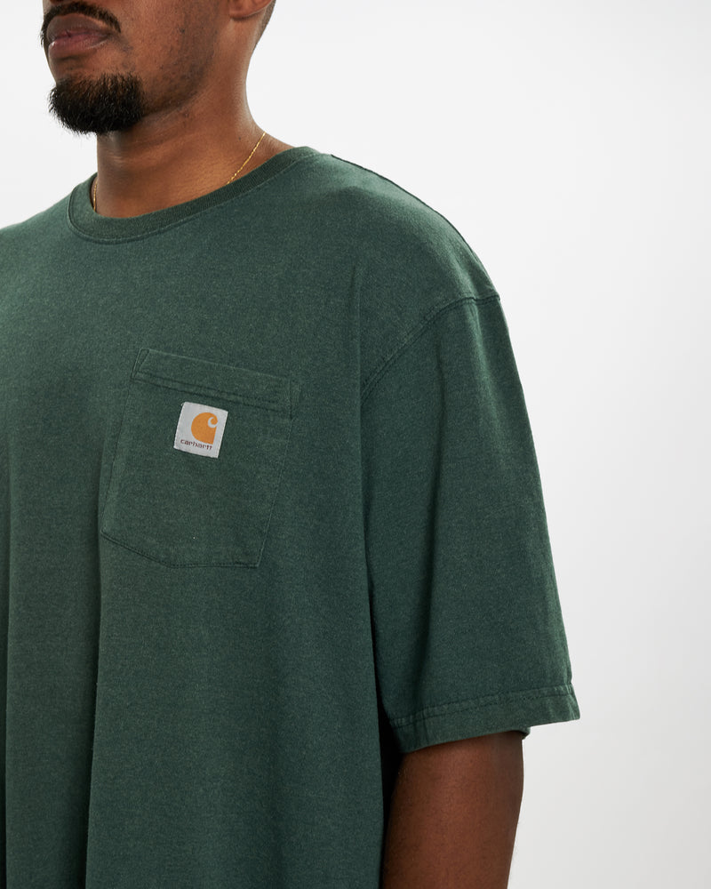 Vintage Carhartt Pocket Tee <br>XXL , The Real Deal , newtown, sydney, australia, thrift store, opshop, preloved, secondhand, sustainable, retro, antique, 70s, 80s, 90s, 2000s, 00s, fashion, clothing, streetwear, trendy, garment, style, boutique, store, shop, archive, sale, cheap, best, top