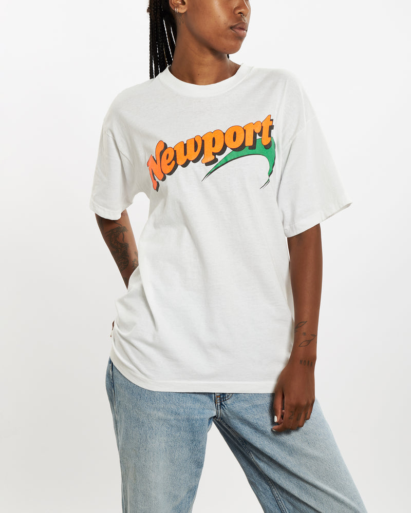 Vintage 80s Newport Cigarettes Tee <br>M