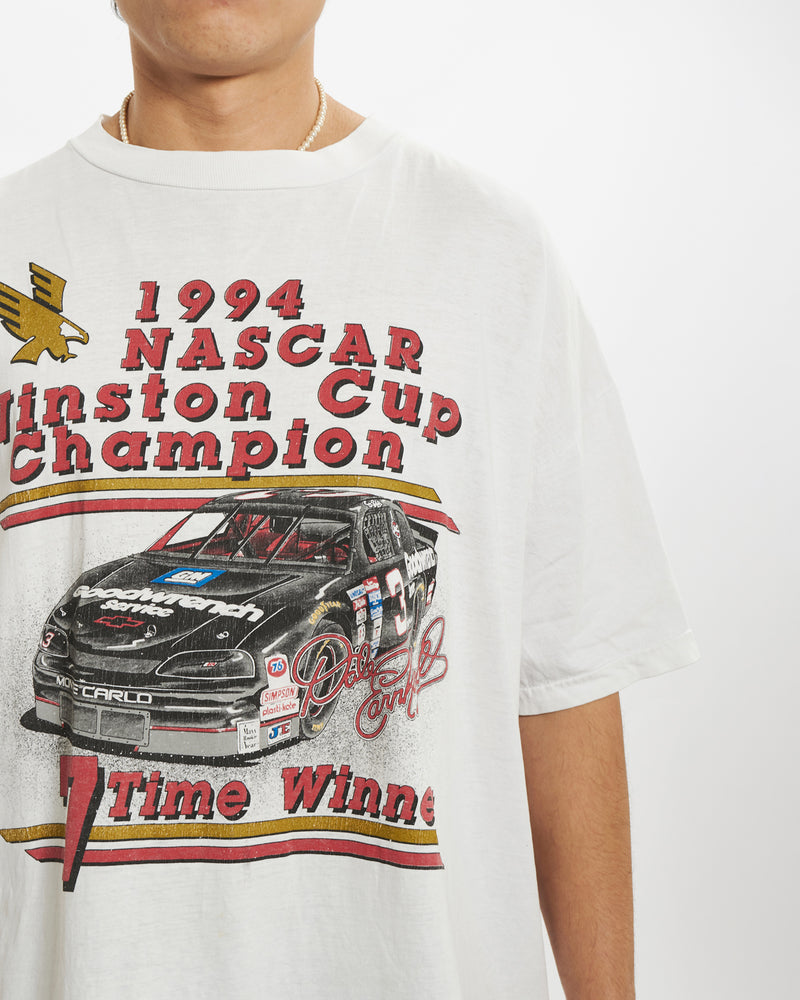 Vintage 1995 NASCAR Winston Cup Series Tee <br>L , The Real Deal , newtown, sydney, australia, thrift store, opshop, preloved, secondhand, sustainable, retro, antique, 70s, 80s, 90s, 2000s, 00s, fashion, clothing, streetwear, trendy, garment, style, boutique, store, shop, archive, sale, cheap, best, top