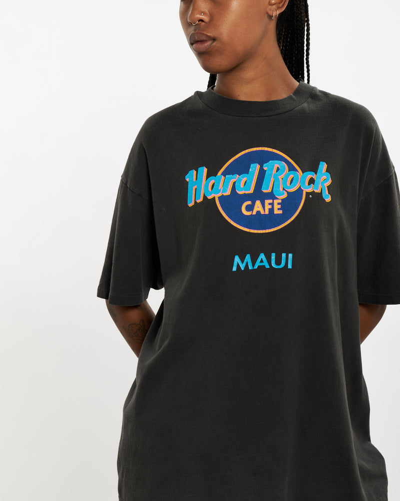 Vintage 90s Hard Rock Cafe 'Maui' Tee <br>M , The Real Deal , newtown, sydney, australia, thrift store, opshop, preloved, secondhand, sustainable, retro, antique, 70s, 80s, 90s, 2000s, 00s, fashion, clothing, streetwear, trendy, garment, style, boutique, store, shop, archive, sale, cheap, best, top