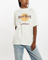 Vintage 90s Hard Rock Cafe 'Honolulu' Tee <br>M