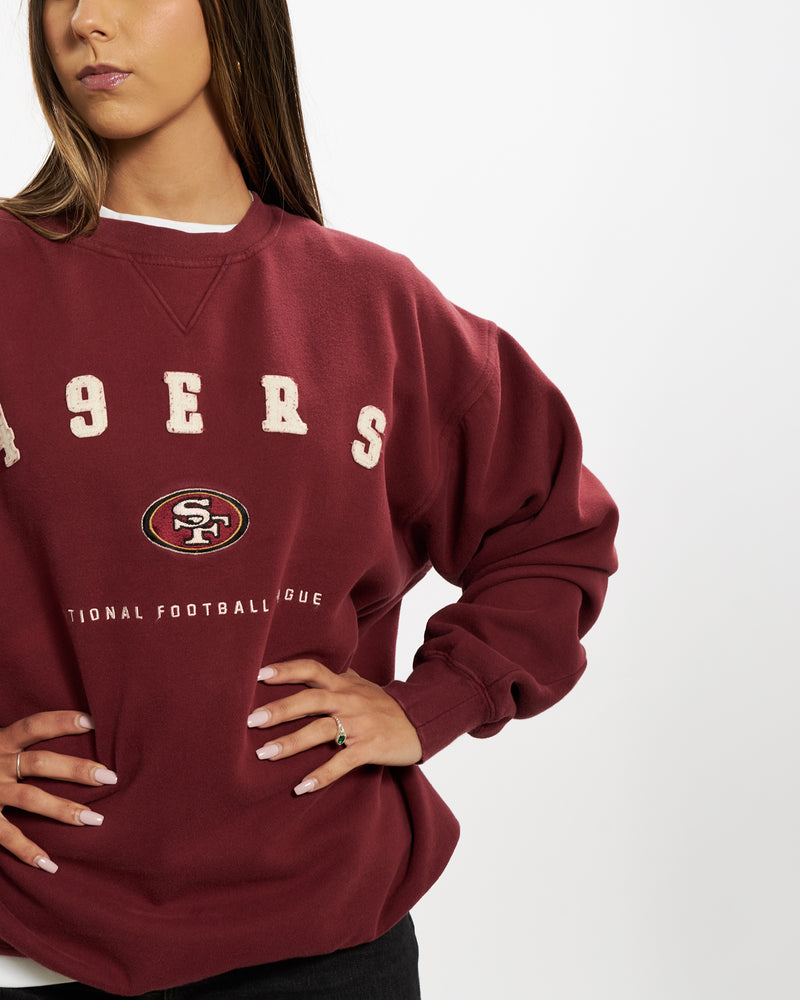 Vintage 90s NFL San Francisco 49ers Sweatshirt <br>S , The Real Deal , newtown, sydney, australia, thrift store, opshop, preloved, secondhand, sustainable, retro, antique, 70s, 80s, 90s, 2000s, 00s, fashion, clothing, streetwear, trendy, garment, style, boutique, store, shop, archive, sale, cheap, best, top