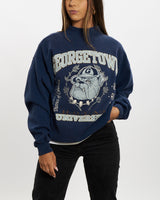 Vintage 90s NCAA Georgetown University Sweatshirt <br>XS