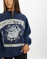 Vintage 90s NCAA Georgetown University Sweatshirt <br>XS , The Real Deal , newtown, sydney, australia, thrift store, opshop, preloved, secondhand, sustainable, retro, antique, 70s, 80s, 90s, 2000s, 00s, fashion, clothing, streetwear, trendy, garment, style, boutique, store, shop, archive, sale, cheap, best, top