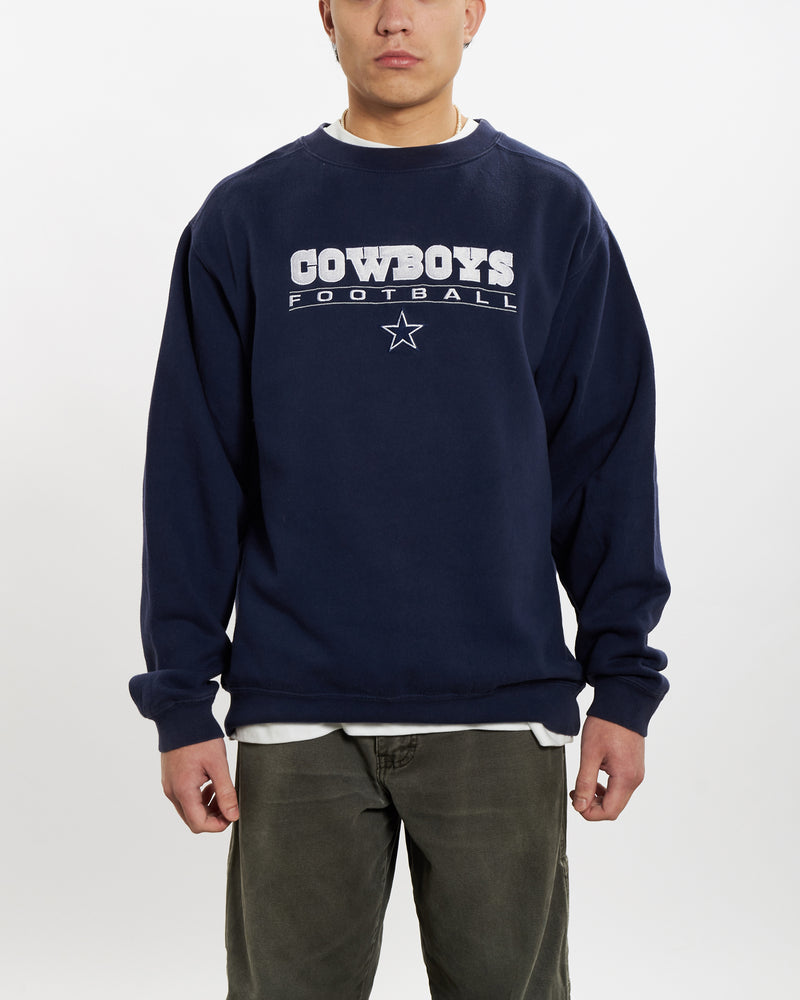 Vintage NFL Dallas Cowboys Sweatshirt <br>L , The Real Deal , newtown, sydney, australia, thrift store, opshop, preloved, secondhand, sustainable, retro, antique, 70s, 80s, 90s, 2000s, 00s, fashion, clothing, streetwear, trendy, garment, style, boutique, store, shop, archive, sale, cheap, best, top