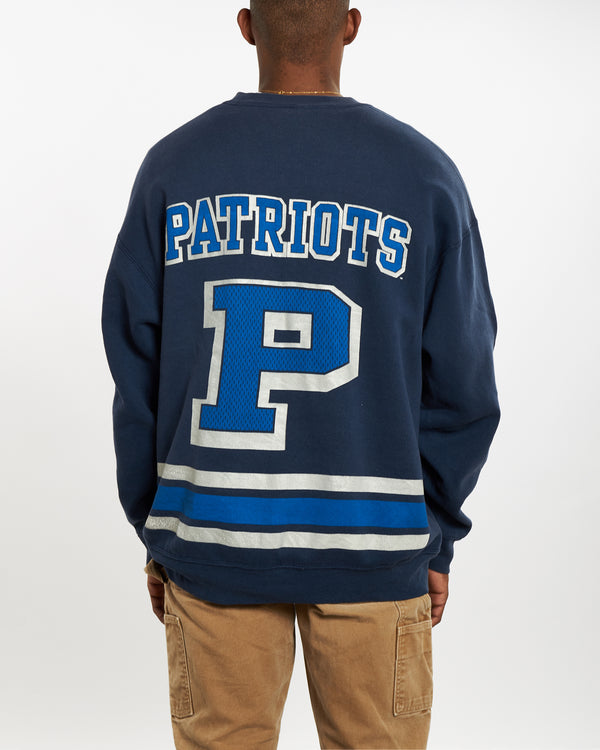 Vintage 1995 NFL New England Patriots Sweatshirt <br>XL , The Real Deal , newtown, sydney, australia, thrift store, opshop, preloved, secondhand, sustainable, retro, antique, 70s, 80s, 90s, 2000s, 00s, fashion, clothing, streetwear, trendy, garment, style, boutique, store, shop, archive, sale, cheap, best, top