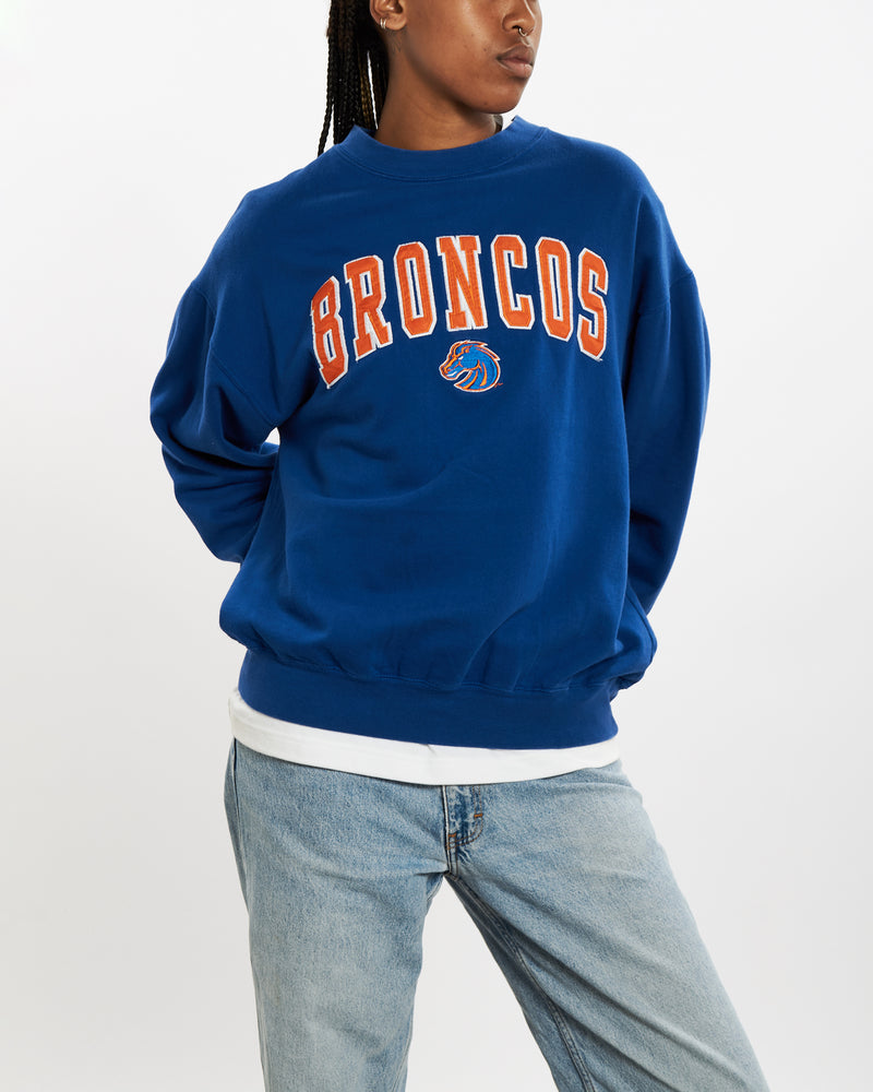 Vintage NFL Denver Broncos Sweatshirt <br>M , The Real Deal , newtown, sydney, australia, thrift store, opshop, preloved, secondhand, sustainable, retro, antique, 70s, 80s, 90s, 2000s, 00s, fashion, clothing, streetwear, trendy, garment, style, boutique, store, shop, archive, sale, cheap, best, top