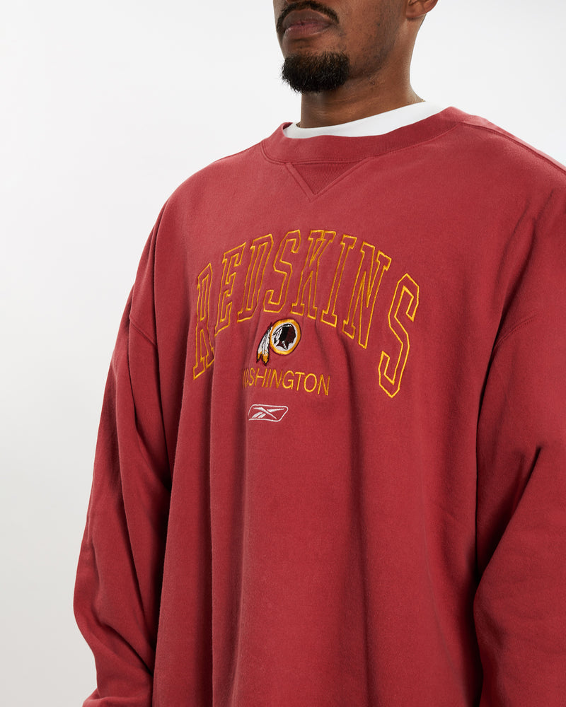 Vintage NFL Washington Redskins Sweatshirt <br>XXL , The Real Deal , newtown, sydney, australia, thrift store, opshop, preloved, secondhand, sustainable, retro, antique, 70s, 80s, 90s, 2000s, 00s, fashion, clothing, streetwear, trendy, garment, style, boutique, store, shop, archive, sale, cheap, best, top