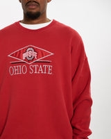 Vintage 90s Ohio State Sweatshirt <br>XL , The Real Deal , newtown, sydney, australia, thrift store, opshop, preloved, secondhand, sustainable, retro, antique, 70s, 80s, 90s, 2000s, 00s, fashion, clothing, streetwear, trendy, garment, style, boutique, store, shop, archive, sale, cheap, best, top