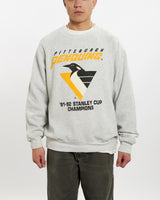 Vintage 90s Pittsburgh Penguins Sweatshirt <br>L