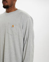 Vintage Carhartt Long Sleeve Pocket Tee <br>XL