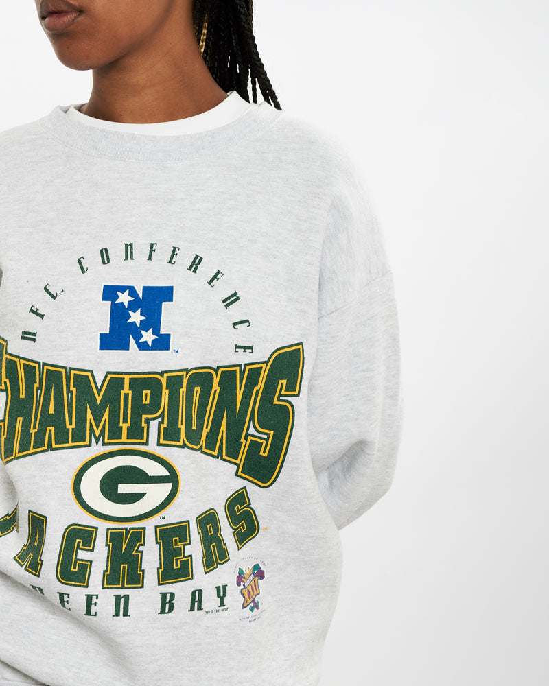 Vintage 1997 NFL Green Bay Packers Sweatshirt <br>M , The Real Deal , newtown, sydney, australia, thrift store, opshop, preloved, secondhand, sustainable, retro, antique, 70s, 80s, 90s, 2000s, 00s, fashion, clothing, streetwear, trendy, garment, style, boutique, store, shop, archive, sale, cheap, best, top