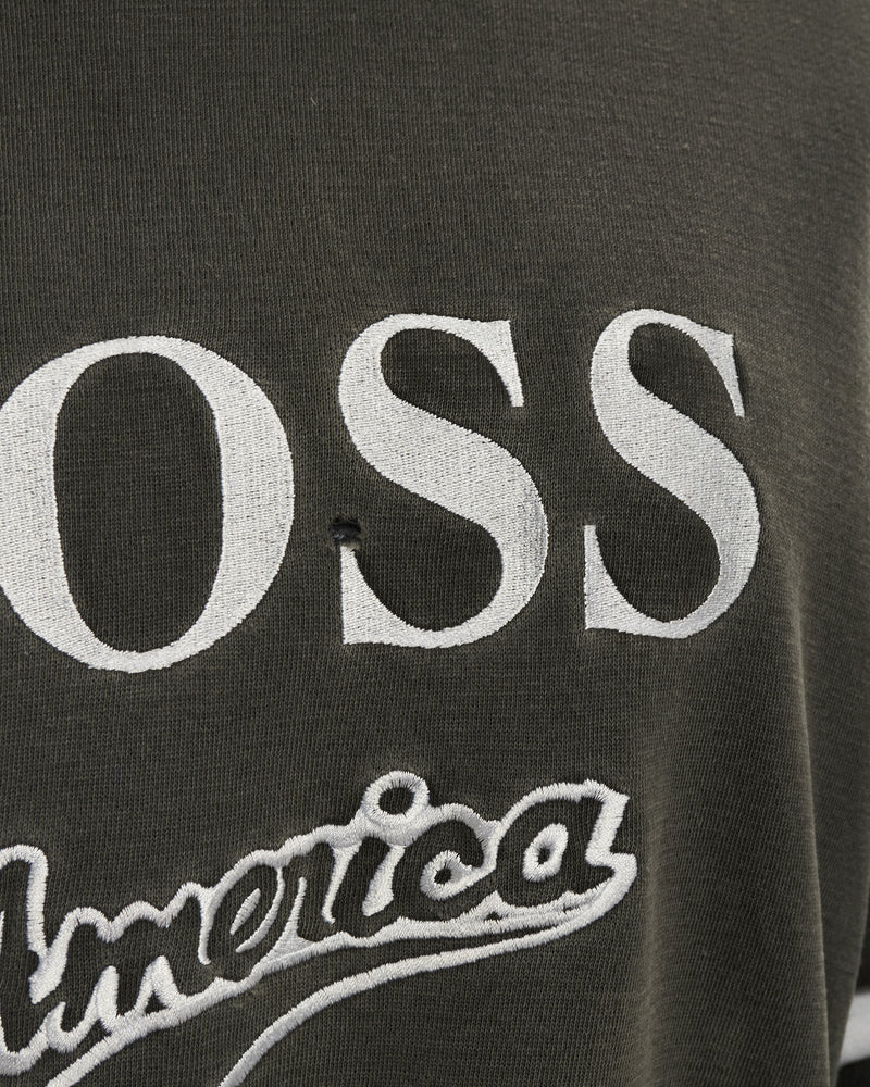 Vintage 90s Hugo Boss Sweatshirt <br>M , The Real Deal , newtown, sydney, australia, thrift store, opshop, preloved, secondhand, sustainable, retro, antique, 70s, 80s, 90s, 2000s, 00s, fashion, clothing, streetwear, trendy, garment, style, boutique, store, shop, archive, sale, cheap, best, top