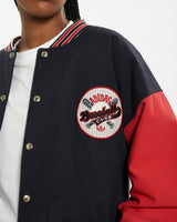 Vintage 80s Adidas 'Baseball' Varsity Jacket <br>M